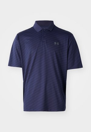 Under Armour MATCHPLAY PRINTED - Piké - midnight navy/washed navy/pitch gray