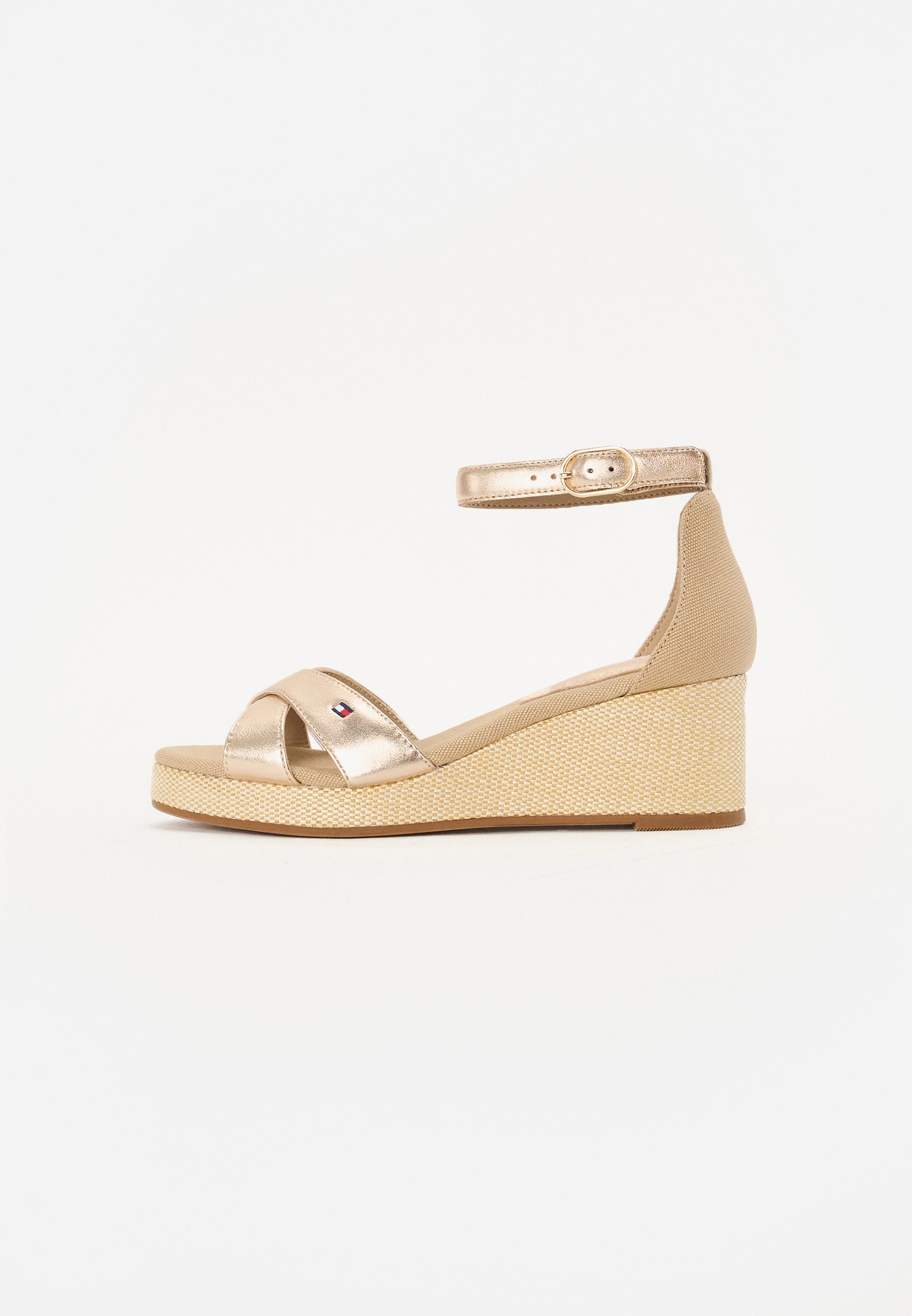 Tommy Hilfiger Espadrilles - gold coloured/gold-coloured - Zalando