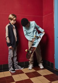 Indian Blue jeans Sweater met rits - phantom