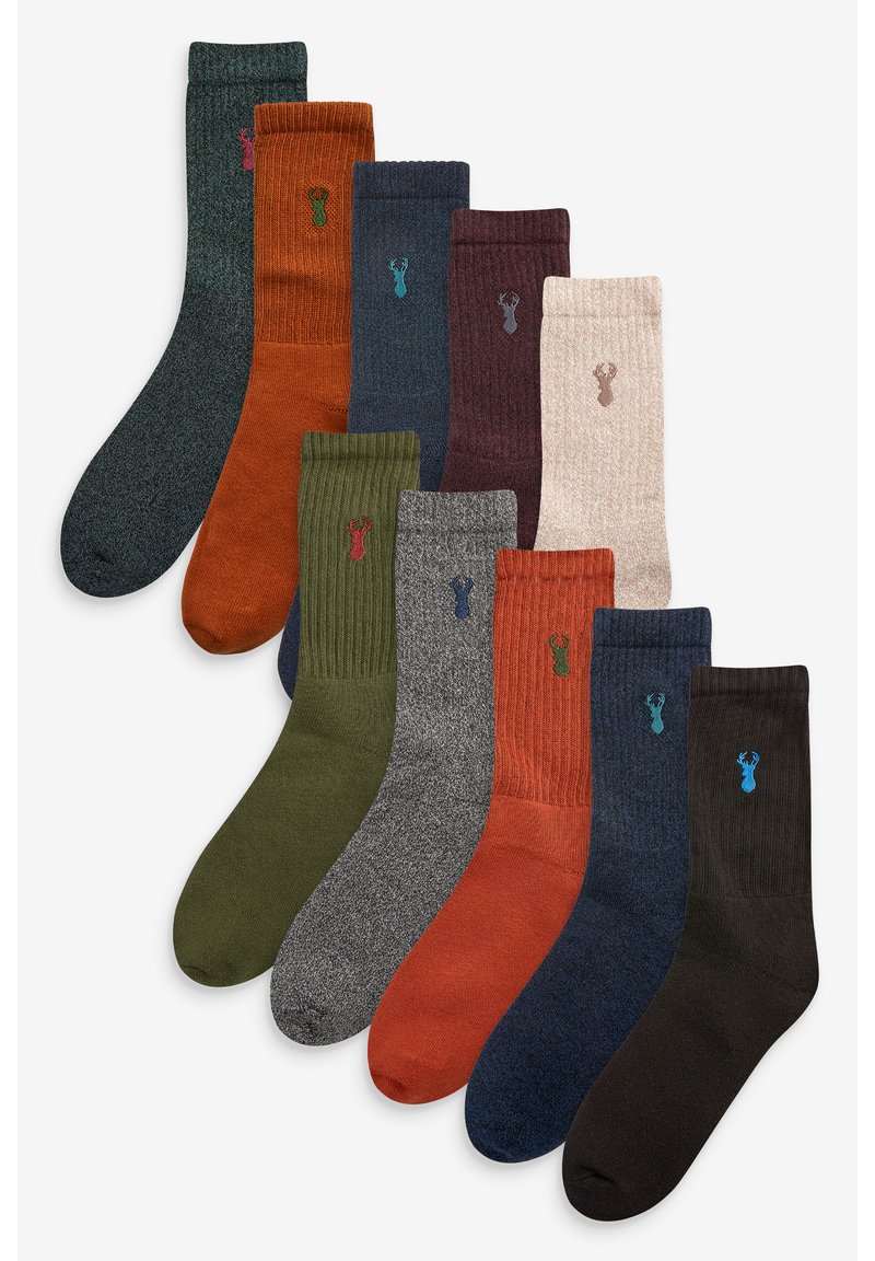 Next HEAVYWEIGHT 10 PACK - Zoknik - multi-coloured