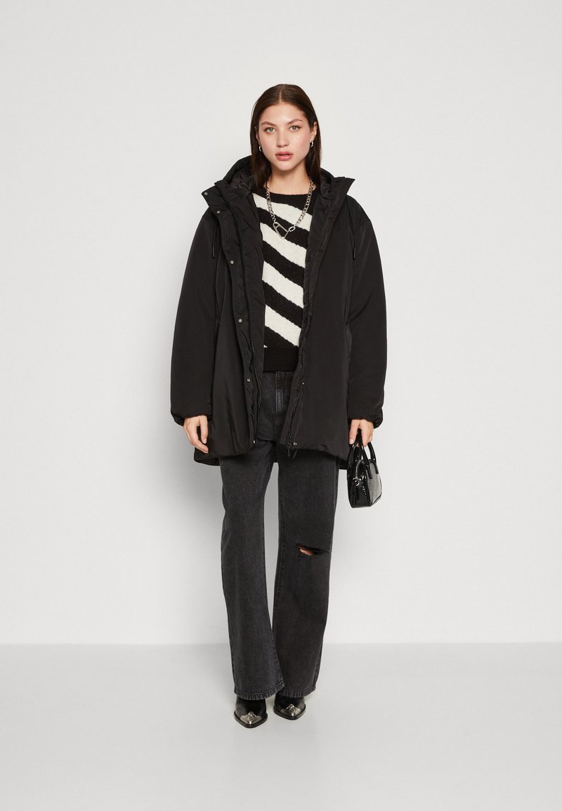 Fur Honey Winter Jacke Stepp Jacke Honey Winter Edel Schwarz Jacken