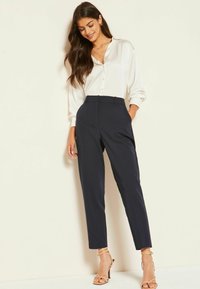 Friends Like These TAILORED ANKLE GRAZER REGULAR FIT - Nohavice - navy blue