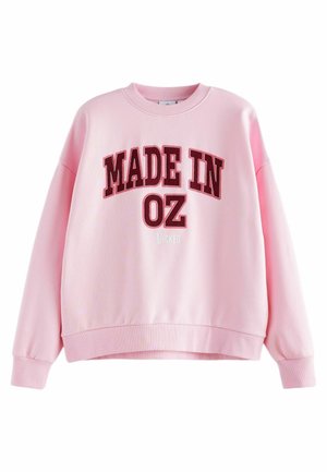 OFFICIAL WICKED MOVIE LICENSE MADE IN OZ GRAPHIC CREW NECK .   REGULAR FIT - Sportska majica - pink berry