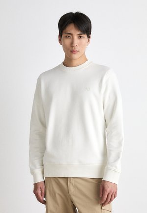 EMBRO BADGE CREW NECK - Mikina - ivory