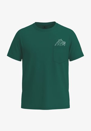 FORSBERG Camiseta estampada - dunkelgrün