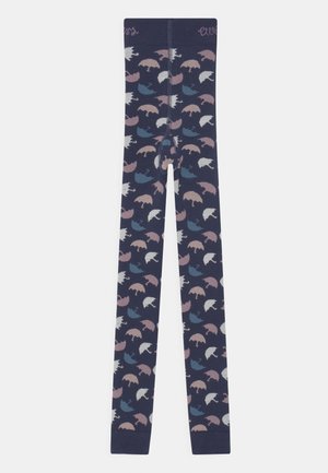 GIRL UMBRELLA ALLOVER  - Leggings - Ciorapi - dark blue