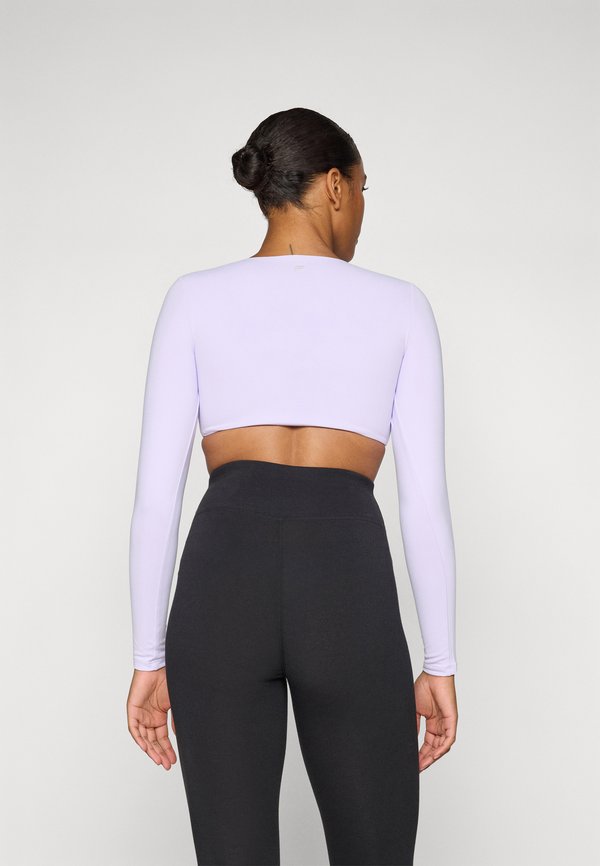 PURELUXE BUILT IN BRA BOLERO - Long sleeved top - purple3