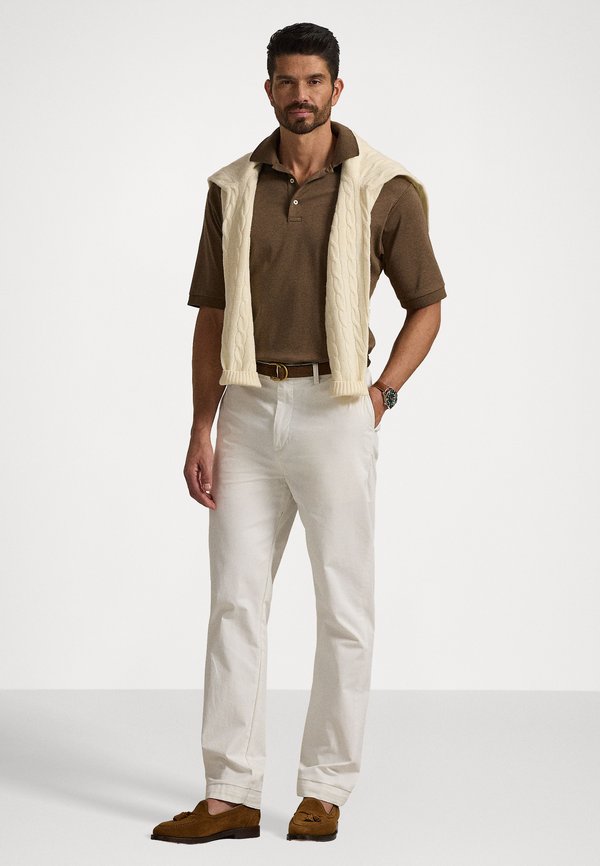 SOFT COTTON POLO SHIRT - Polo shirt - cedar heather2