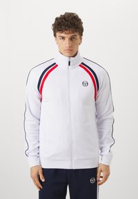 Sergio Tacchini GHIBLI TRACKTOP - Treningsjakke - white/maritime blue/adrenaline rush