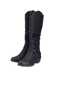 Rieker Bottes de cowboy / motard - nachtschwarz