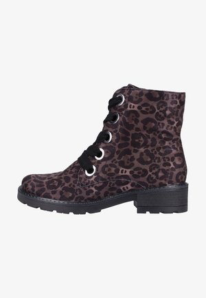 ara, Bottines à lacets - grey