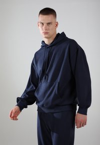 EOSELIO OVERSIZED UNISEX LOOSE FIT ELEVATE - Hoodie - midnight navy