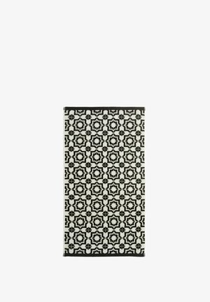 Next, TILE GEO TOWELS UNISEX - Uterák - black white