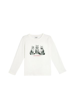 Camiseta de manga larga - beige