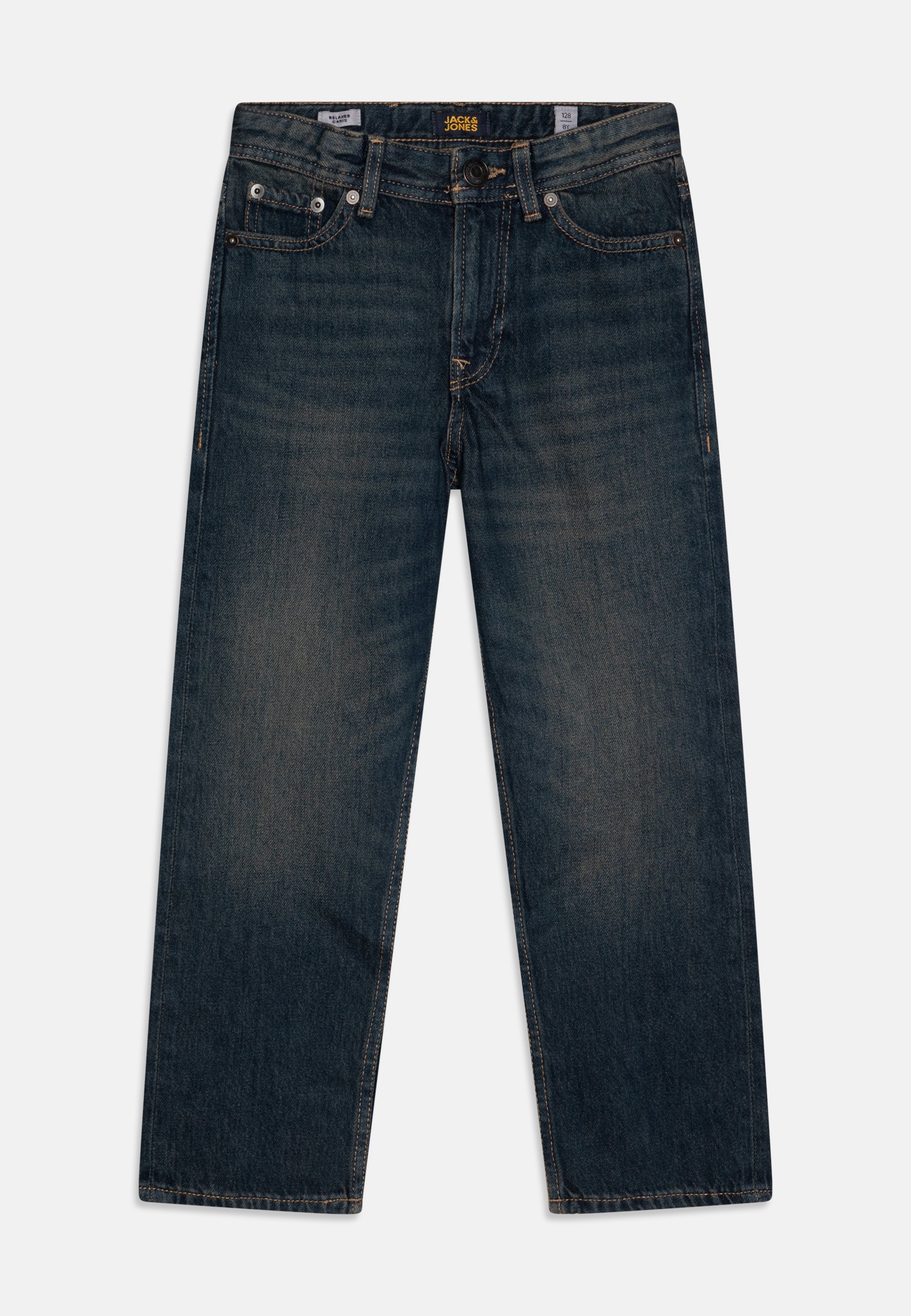 Jack Jones Junior JJICHRIS JJORIGINAL Jeans baggy blue denim