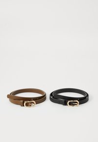 2 PACK - Cintura - black/taupe