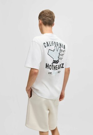 NAGULOP - Print T-shirt - white