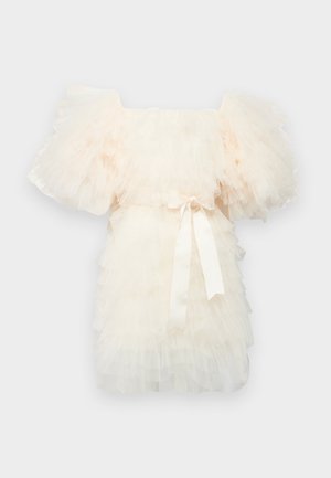 Ida Sjöstedt EXCLUSIVE CRYSTAL DRESS - Vestido de cóctel - ivory