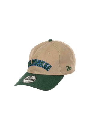 MILWAUKEE BUCKS NBA TEAM CAMEL 9TWENTY UNSTRUCTURED  - Cap - grün