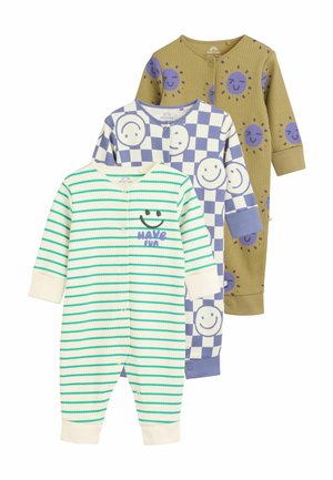 Next REGULAR FIT - PATTERNED 3 PACK - Pyžamo - purple green