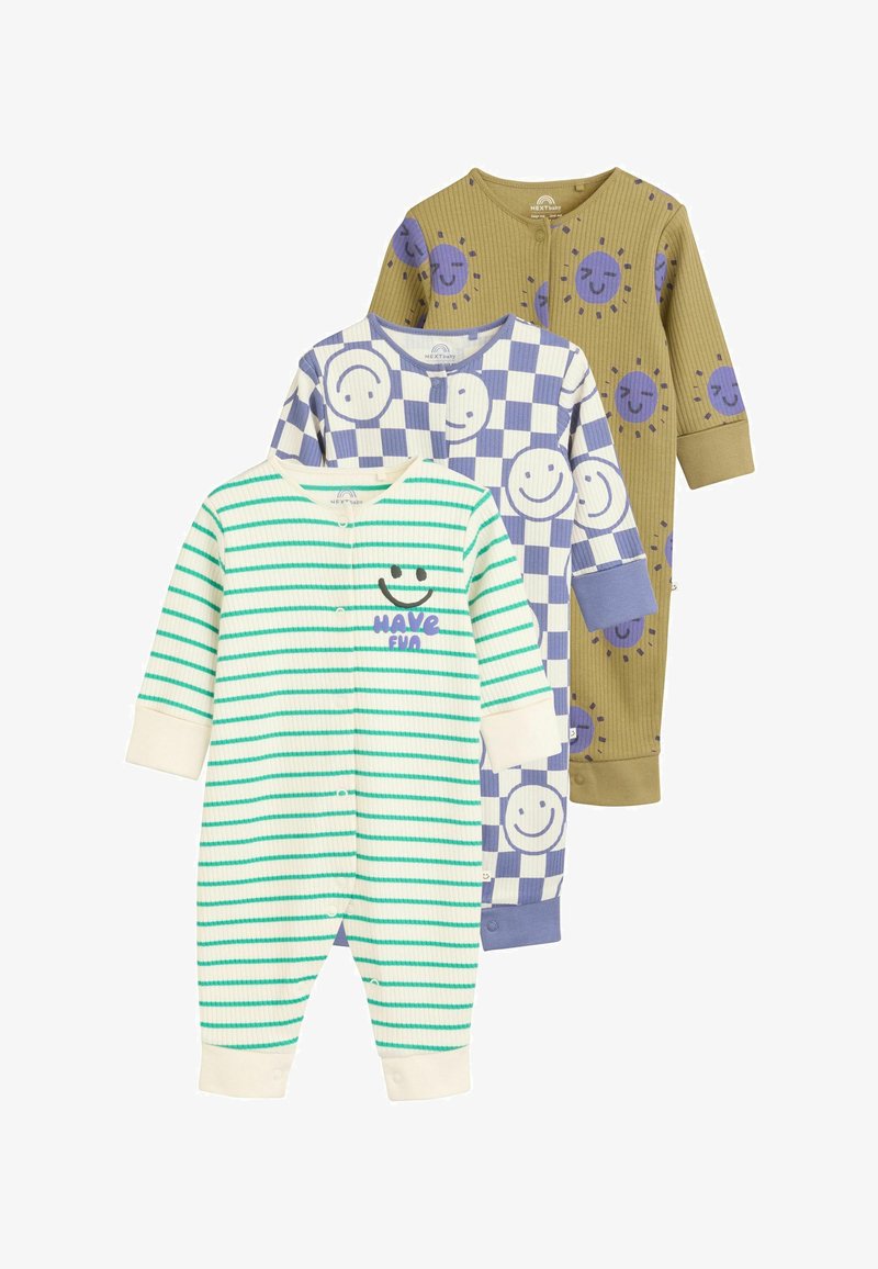 Next REGULAR FIT - PATTERNED 3 PACK - Pižama - purple green