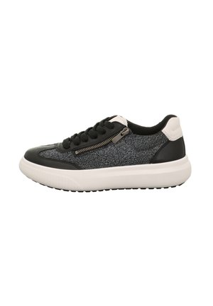 SNEAKERS LOW - Sneaker low - metallic schwarz