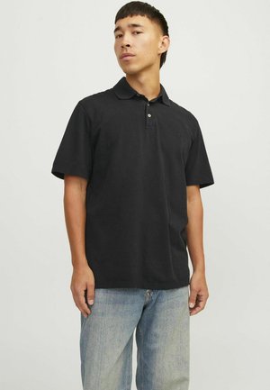 Jack & Jones PREMIUM EINFARBIG   - Poloshirts - black