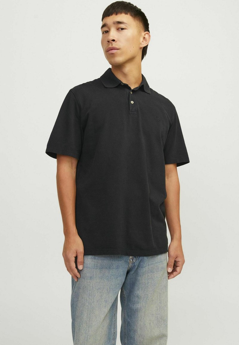 Jack & Jones PREMIUM - EINFARBIG   - Polo - black, Ingrandire