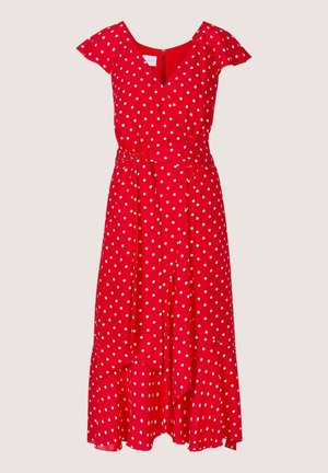 MADELEINE, Robe de jour - red   white