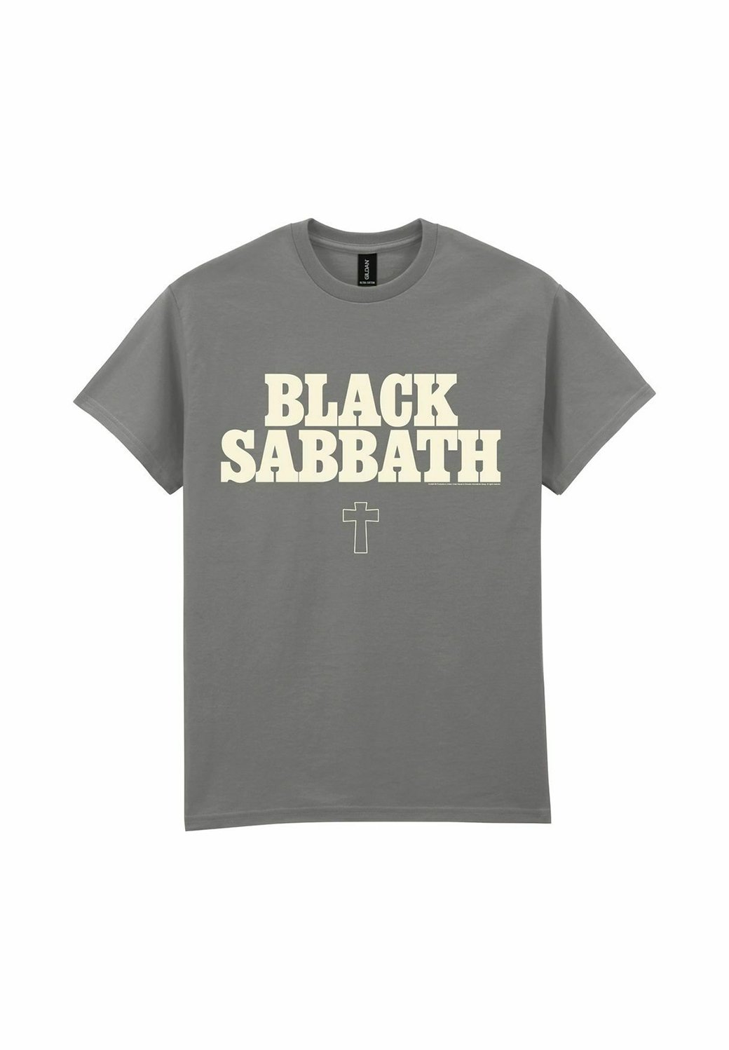 rockshirts BLACK SABBATH LOGO T-shirt con stampa grey/grigio