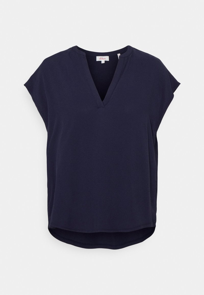 s.Oliver Blouse donkerblauw s.Oliver Blouse donkerblauw