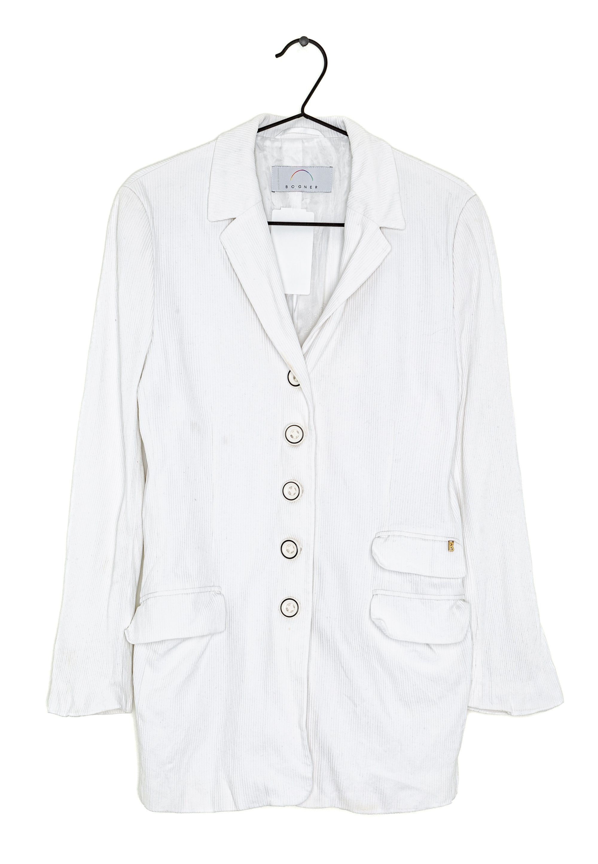 Abrigo corto - white/blanco - (Segunda mano) -