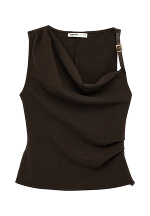 Koton, SLEEVELESS - Bluse - brown