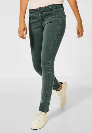 Slim fit jeans - grün