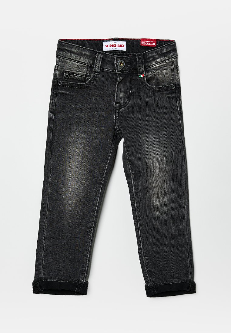 VINGINO Straight leg jeans zwart VINGINO Straight leg jeans zwart