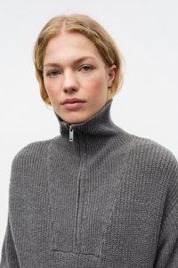 Envii WASHINGTON HALF ZIP - Pulóver - grey