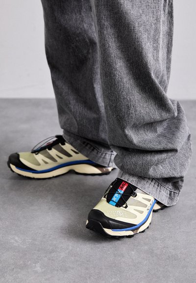 MM6 Maison Margiela XT-4 MULE - Sneakers laag - transparent yellow/shale/lapis blue