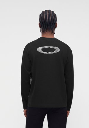 Oakley, BOXY FIT TEE - Long-sleeved top - pitch black