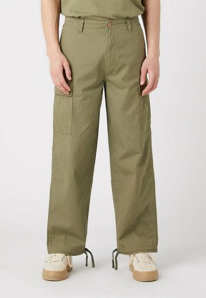 Pantalones cargo - light green