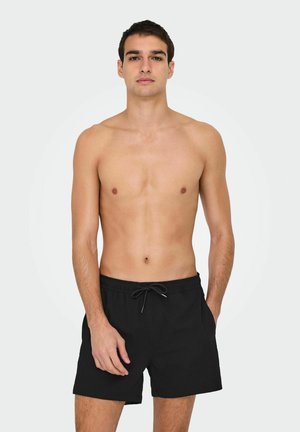 Only & Sons ONSTED - Badeshorts - black