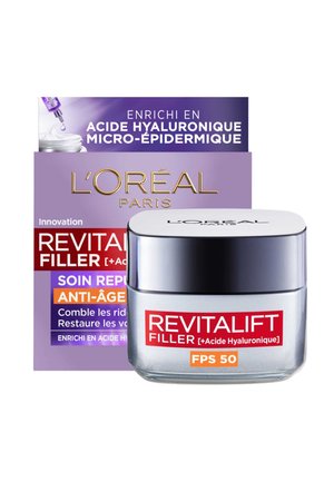 CRÈME DE JOUR ANTI-ÂGE REPULPANTE FPS 50 REVITALIFT FILLER - Anti-Aging - -