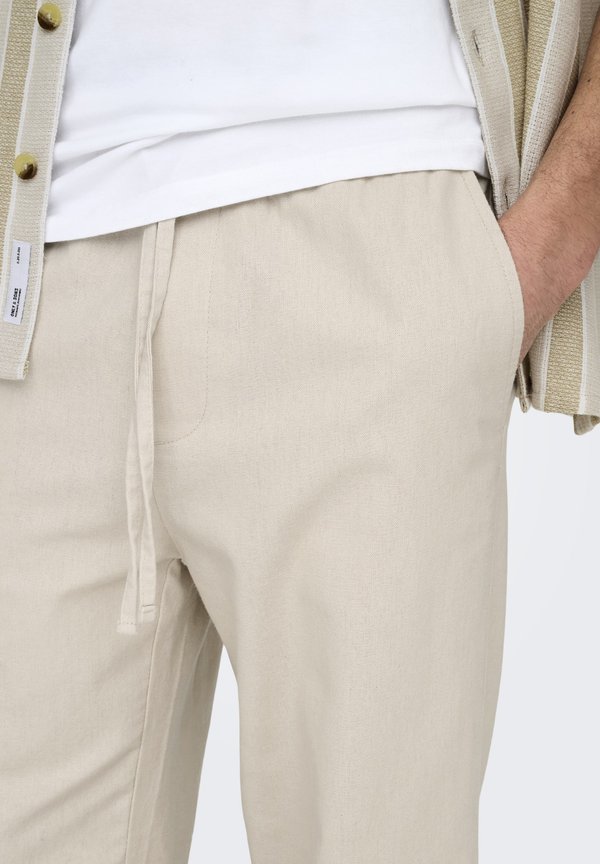 ONSSINUS PANT - Trousers - silver lining2