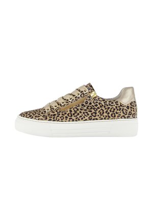 SNEAKER LOW TOP - Trainers - leopard perl
