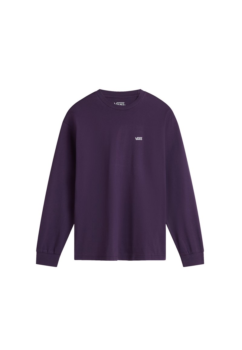 Vans LEFT CHEST HIT - Maglietta a manica lunga - gothic grape