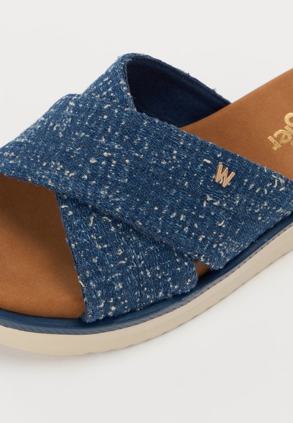 WANDA SLIDER WOMEN SEMI WEDGE - Mules - dark denim2