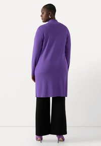 Ulla Popken LONG OPEN FRONT SWEATER - Vest