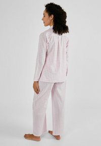 JoJo Maman Bébé GINGHAM MATERNITY SET-REGULAR FIT - Pyžamová súprava - pink
