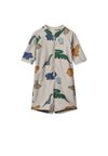 MAX UNISEX - Peldkostīms - blue,grey,sand