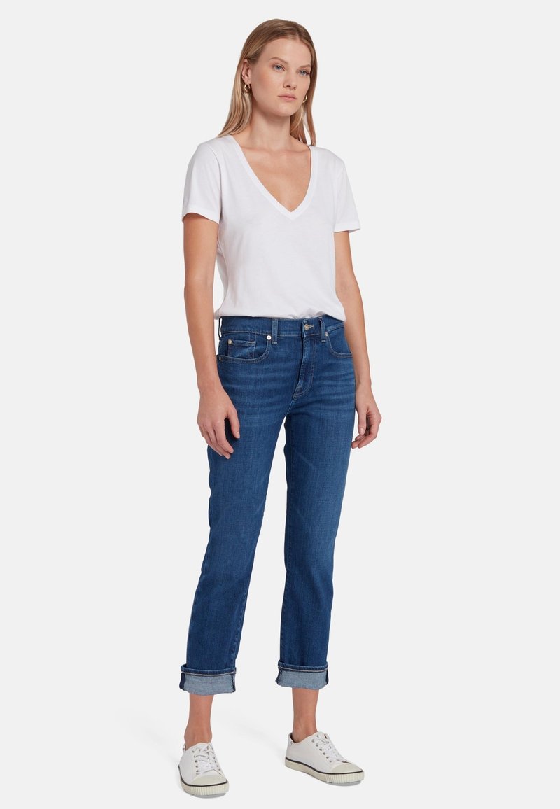 7 For All Mankind Straight leg jeans blauw