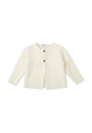 Tutto Piccolo Chaqueta de punto - blanco químico